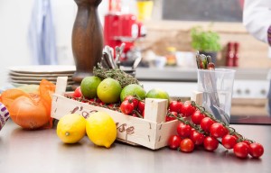 Foodstylist Lukas Baseda aus Hamburg beim Fotoshooting bei Kitchennerds.de